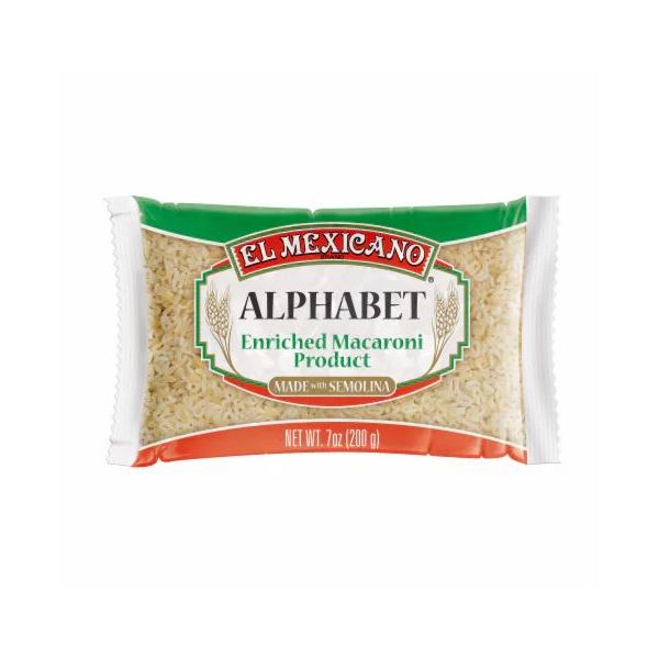 EL MEXICANO: Alphabet Pasta, 7 oz