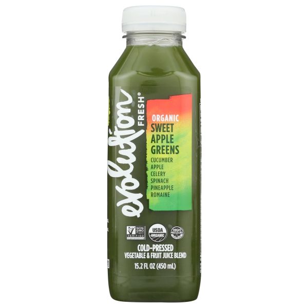 EVOLUTION FRESH: Organic Sweet Apple Greens Juice, 44 fo