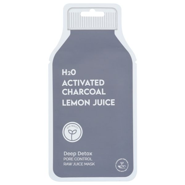ESW BEAUTY: Deep Detox Pore Control Raw Lemon Juice Sheet Mask, 0.85 fo