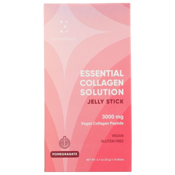 EVERYDAZE: Essential Collagen Solution Jelly Stick Pomegranate, 7 oz
