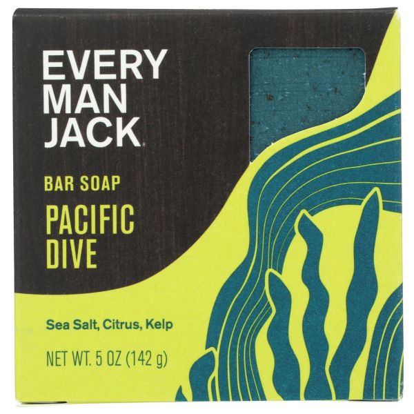 EVERY MAN JACK: Pacific Dive Soap Bar, 5 oz