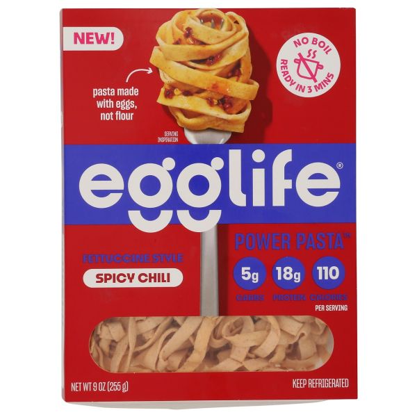 EGGLIFE: Spicy Chili Egg Power Pasta, 9 oz