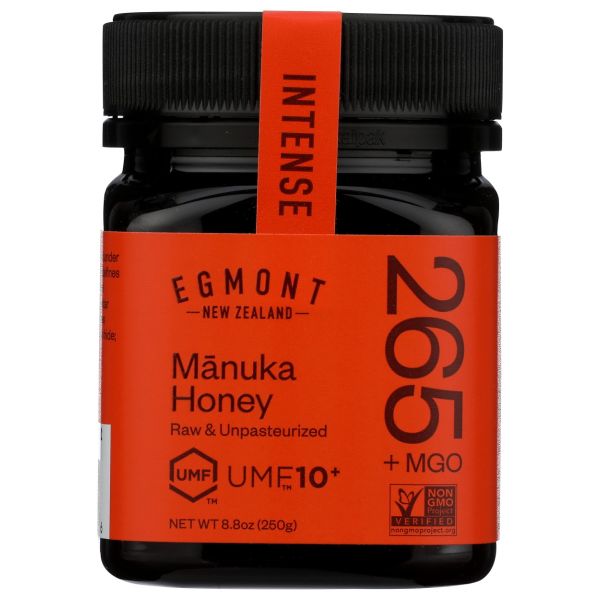 EGMONT HONEY: Manuka Honey Intense 265 Plus MGO, 8.8 oz