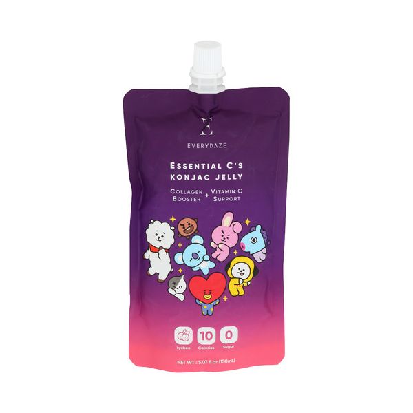 EVERYDAZE: Essential C Konjac Jelly Lychee, 5.07 fo