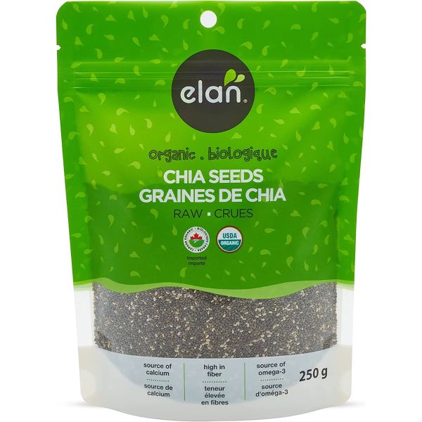 ELAN: Organic Raw Chia, 8.8 oz