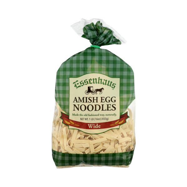 ESSENHAUS: Amish Egg Noodles Wide, 16 oz