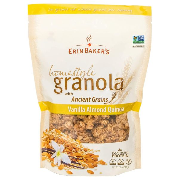 ERIN BAKERS: Vanilla Almond Quinoa, 12 oz