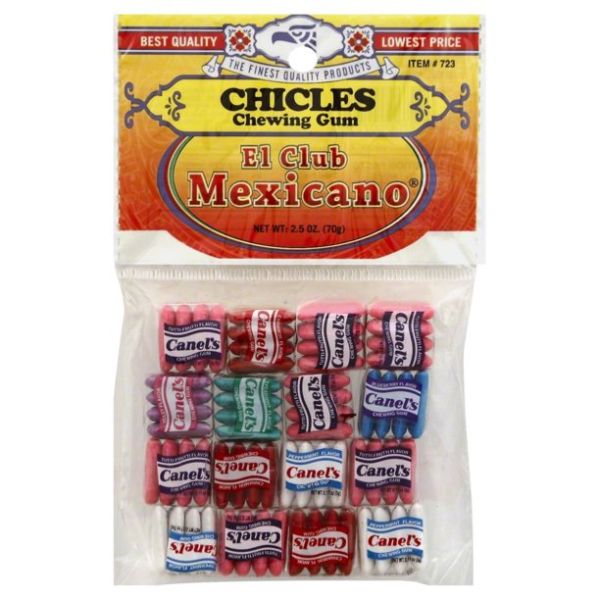 EL CLUB MEXICANO: Chicles Canels, 2.5 oz