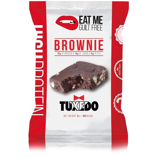 EAT ME GUILT FREE: Tuxedo Brownie, 2 oz