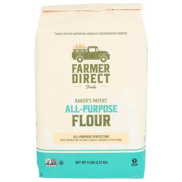FARMER DIRECT FOODS: All Purpose Flour, 5 lb
