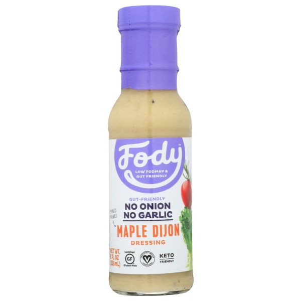 FODY FOOD CO: Maple Dijon Salad Dressing, 8 fo