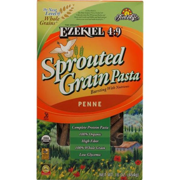 FOOD FOR LIFE: Ezekiel Penne Sprouted Grain Pasta, 16 oz