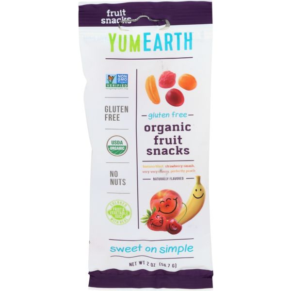 YUMEARTH: Organic Fruit Snacks, 2 oz