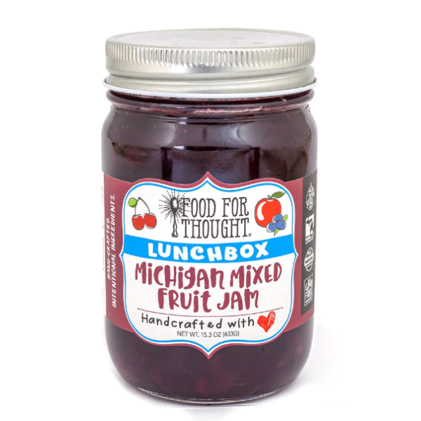 FOOD FOR THOUGHT: Michigan Mixed Fruit Jam, 15.3 oz