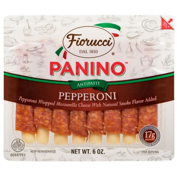 FIORUCCI: Pepperoni Panino Fingers, 6 oz