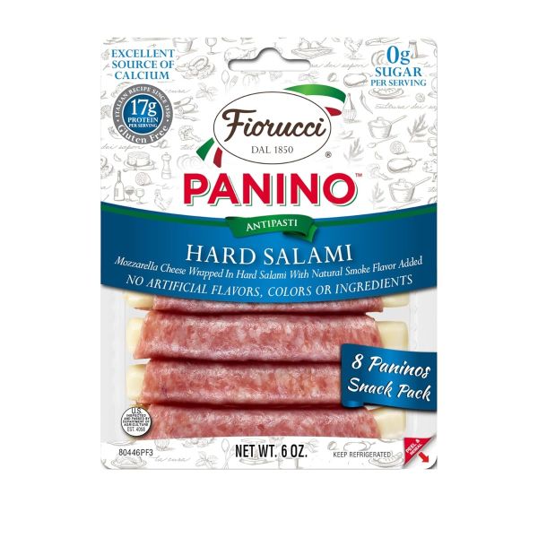 FIORUCCI: Panino Hard Salami, 6 oz