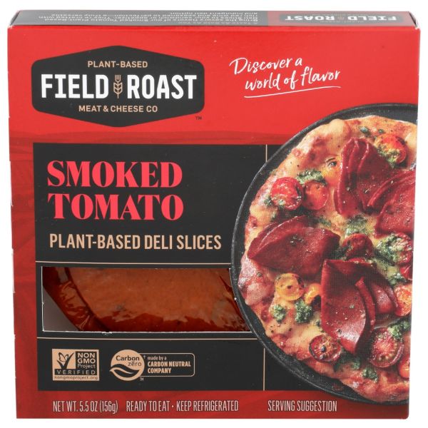 FIELD ROAST: Smoked Tomato Deli Slices, 5.5 oz