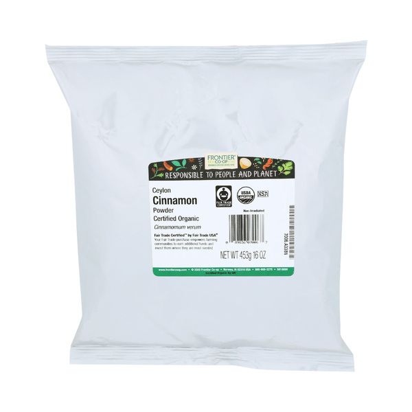 FRONTIER: Organic Ceylon Cinnamon Powder, 16 oz