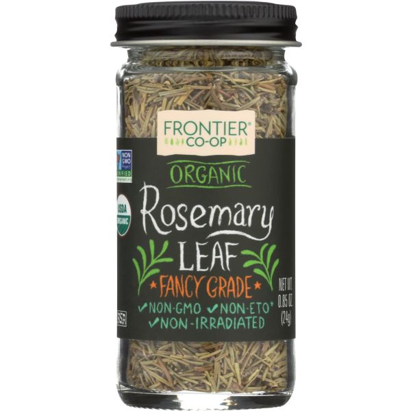 FRONTIER HERB: Organic Whole Rosemary Leaf, 0.85 oz