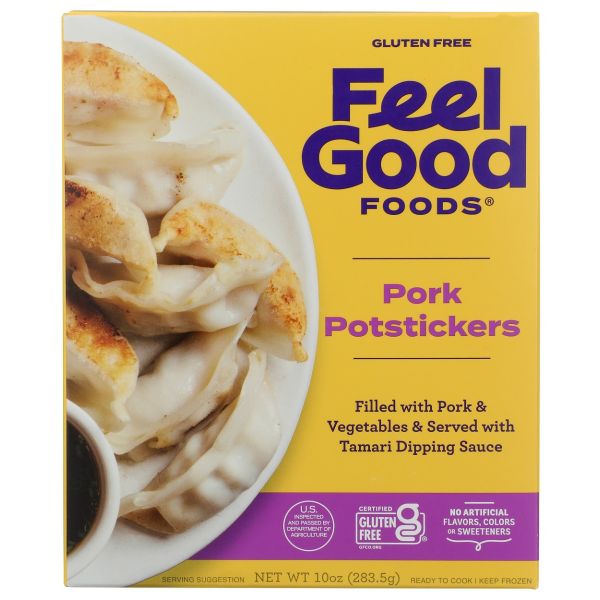 FEEL GOOD FOODS: Pork Potstickers, 10 oz