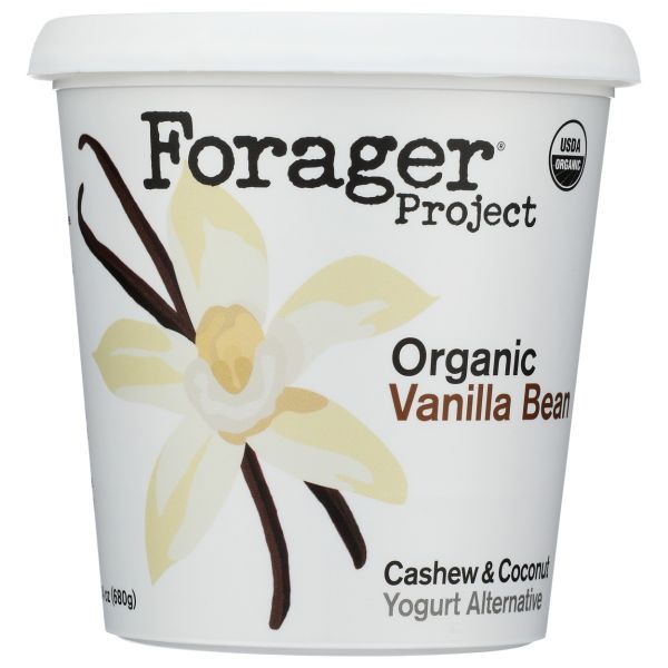FORAGER: Vanilla Bean Cashew and Coconut Yogurt, 24 oz