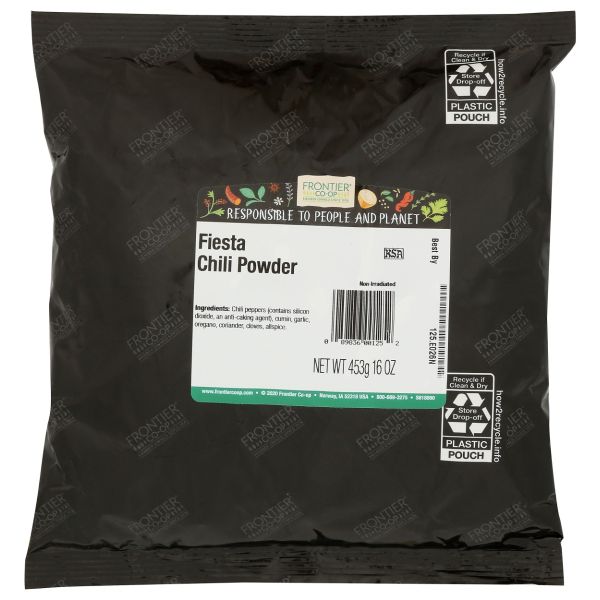 FRONTIER COOP: Fiesta Chili Powder, 16 oz