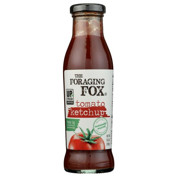 THE FORAGING FOX: Upcycled Tomato Ketchup, 10.5 oz