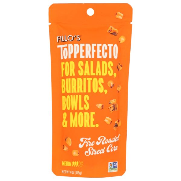 FILLOS: Topperfecto Fire Roasted Street Corn, 4 oz