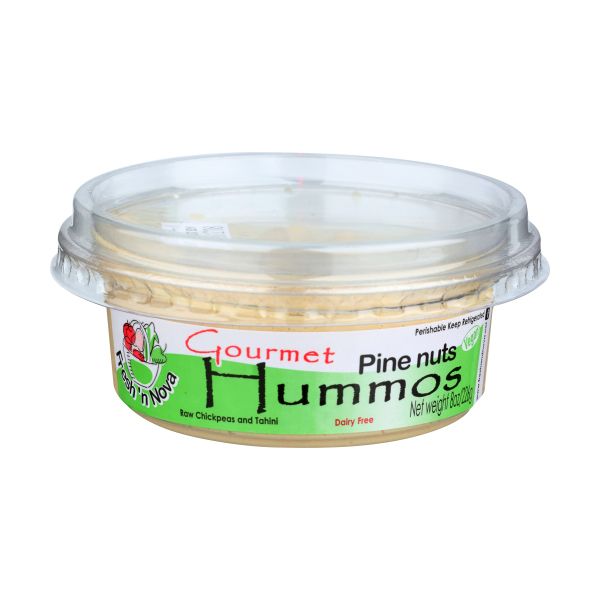 FRESH N NOVA: Pine Nuts Hummos, 8 oz