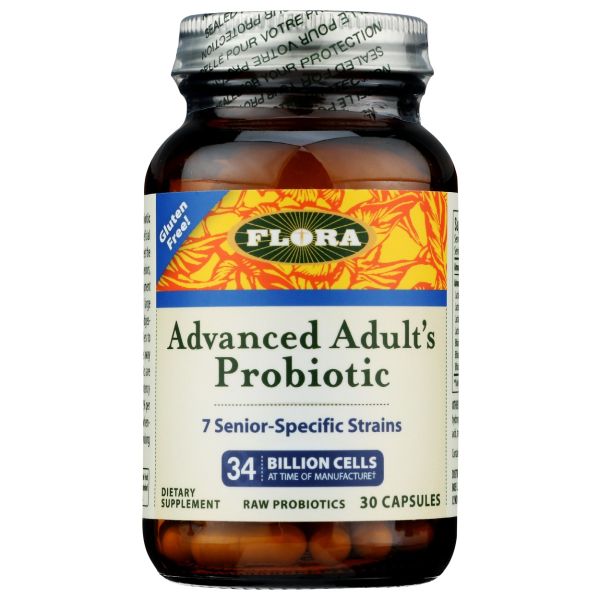 FLORA HEALTH: Advanced Adults Probiotic, 30 sg