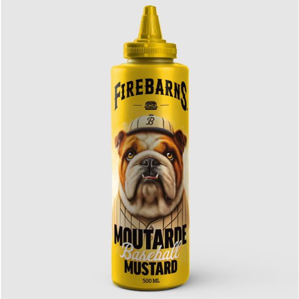 FIREBARNS: Baseball Mustard, 17 oz