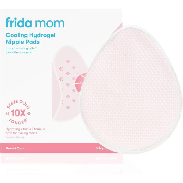 FRIDAMOM: Cooling Hydrogel Nipple Pads, 8 ea