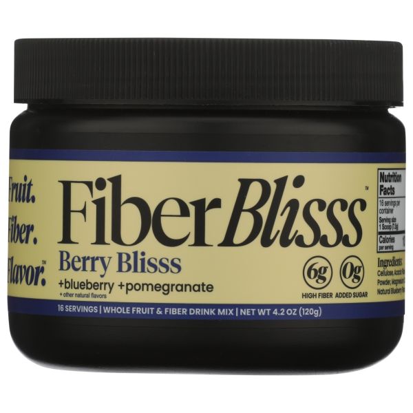 FIBERBLISS: Berry Blisss Fiber, 4 oz