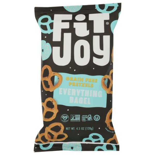 FITJOY: Everything Bagel Pretzel Twists, 4.5 oz