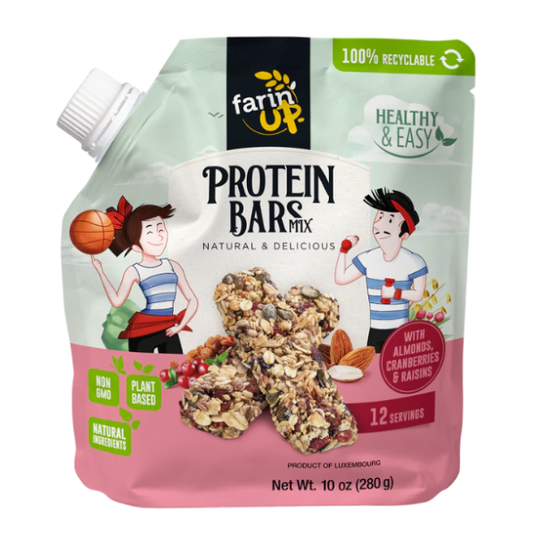 FARIN UP: Fruits Protein Bars Mix, 10 oz