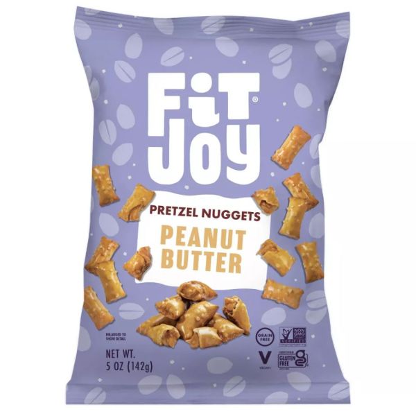 FITJOY: Peanut Butter Filled Pretzel Nuggets, 5 oz