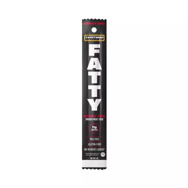 FATTY: Honey Bbq Smoked Meat Stick, 2 oz