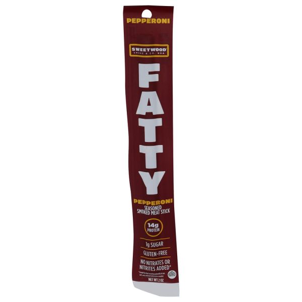 FATTY: Pepperoni Smoked Meat Stick, 2 oz
