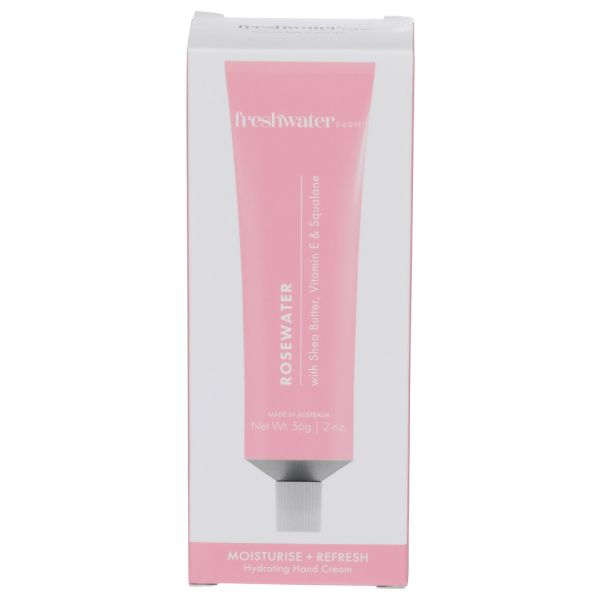 FRESHWATER FARM AUSTRALIA: Rosewater Hand Cream, 2 fo