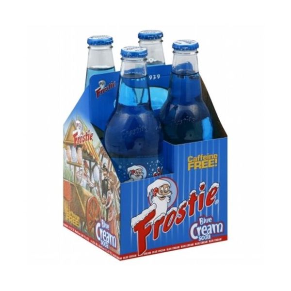 FROSTIE: Blue Cream Soda 4Pack, 48 fo