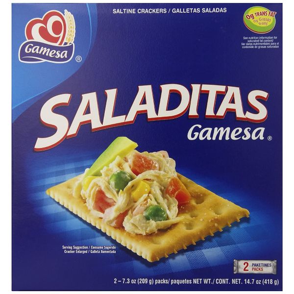 GAMESA: Saladitas Crackers, 14.6 oz