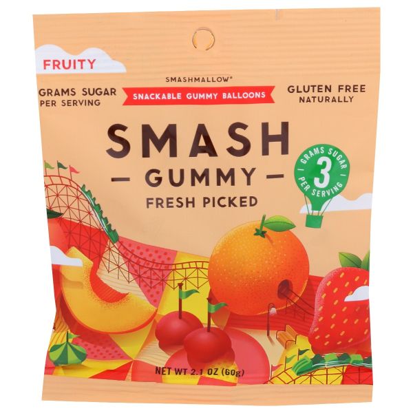 SMASHMALLOW: Smashgummy Fresh Picked, 2.1 oz