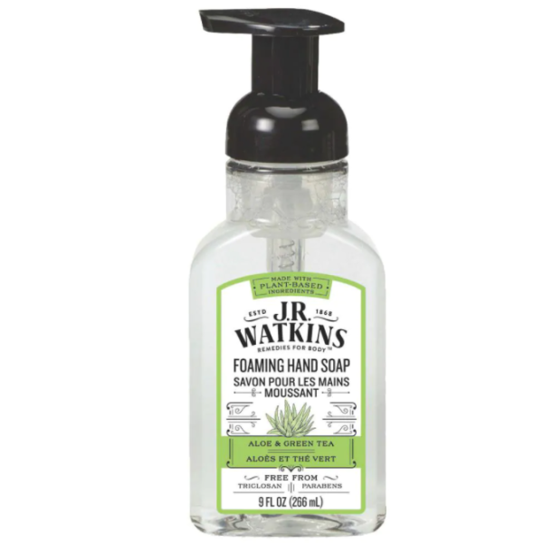WATKINS: Aloe and Green Tea Foaming Hand Soap, 9 oz