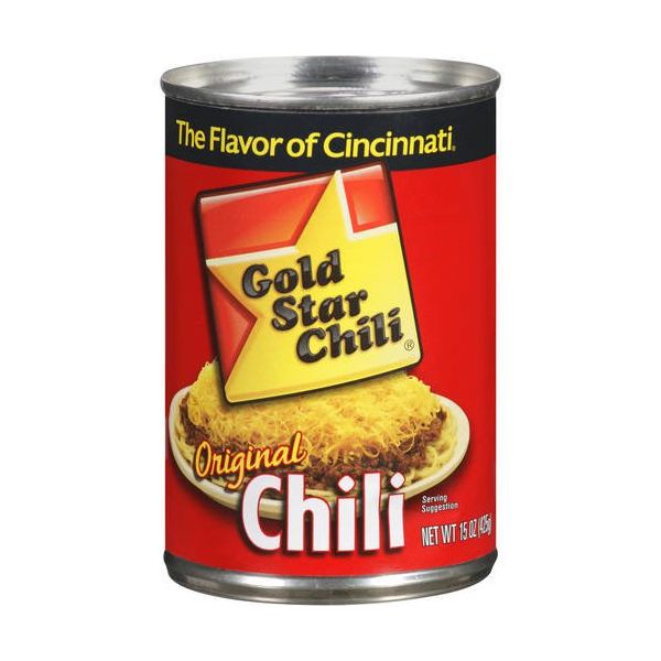 GOLD STAR: Original Chili, 15 oz