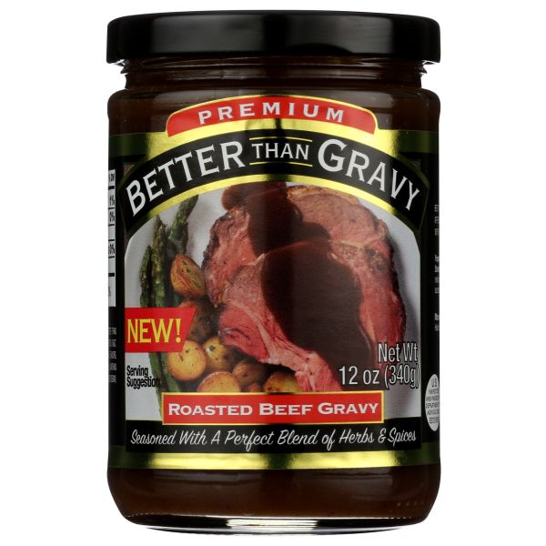 BETTER THAN GRAVY: Roasted Beef Gravy, 12 oz