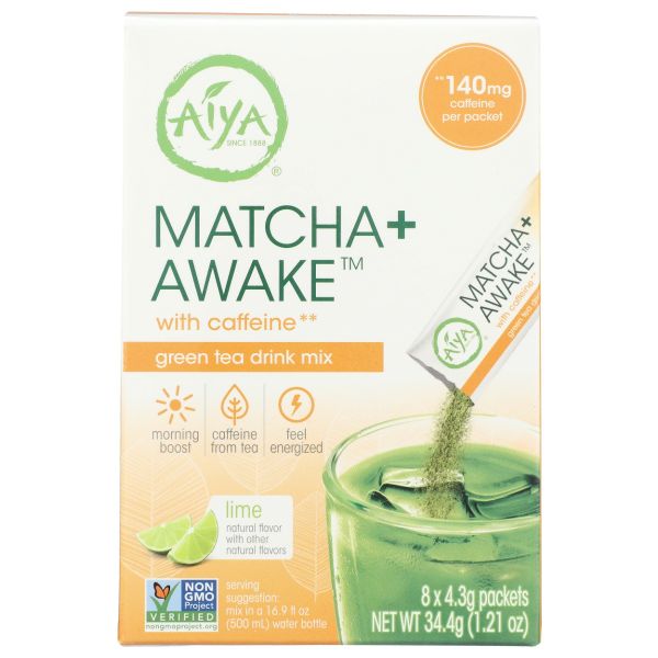 AIYA: Matcha Plus Awake Tea, 1.21 oz