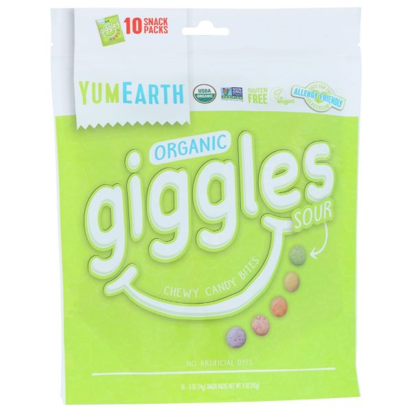 YUMEARTH: Organic Sour Giggles, 5 oz