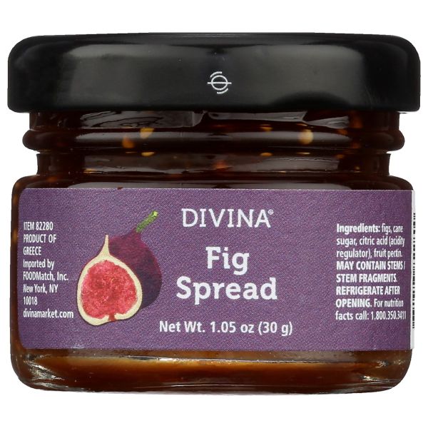 DIVINA: Fig Spread Mini Jar, 1.05 oz