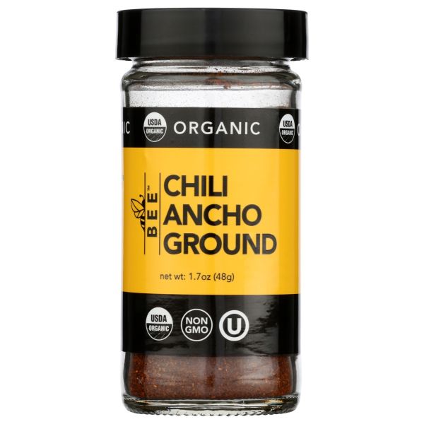 BEESPICES: Organic Chili Ancho Ground, 1.7 oz