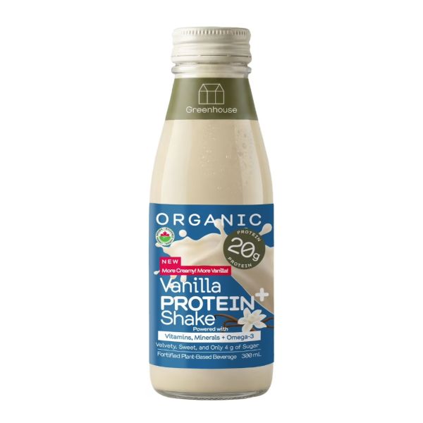 GREENHOUSE: Vanilla Protein Shake, 10.14 fo